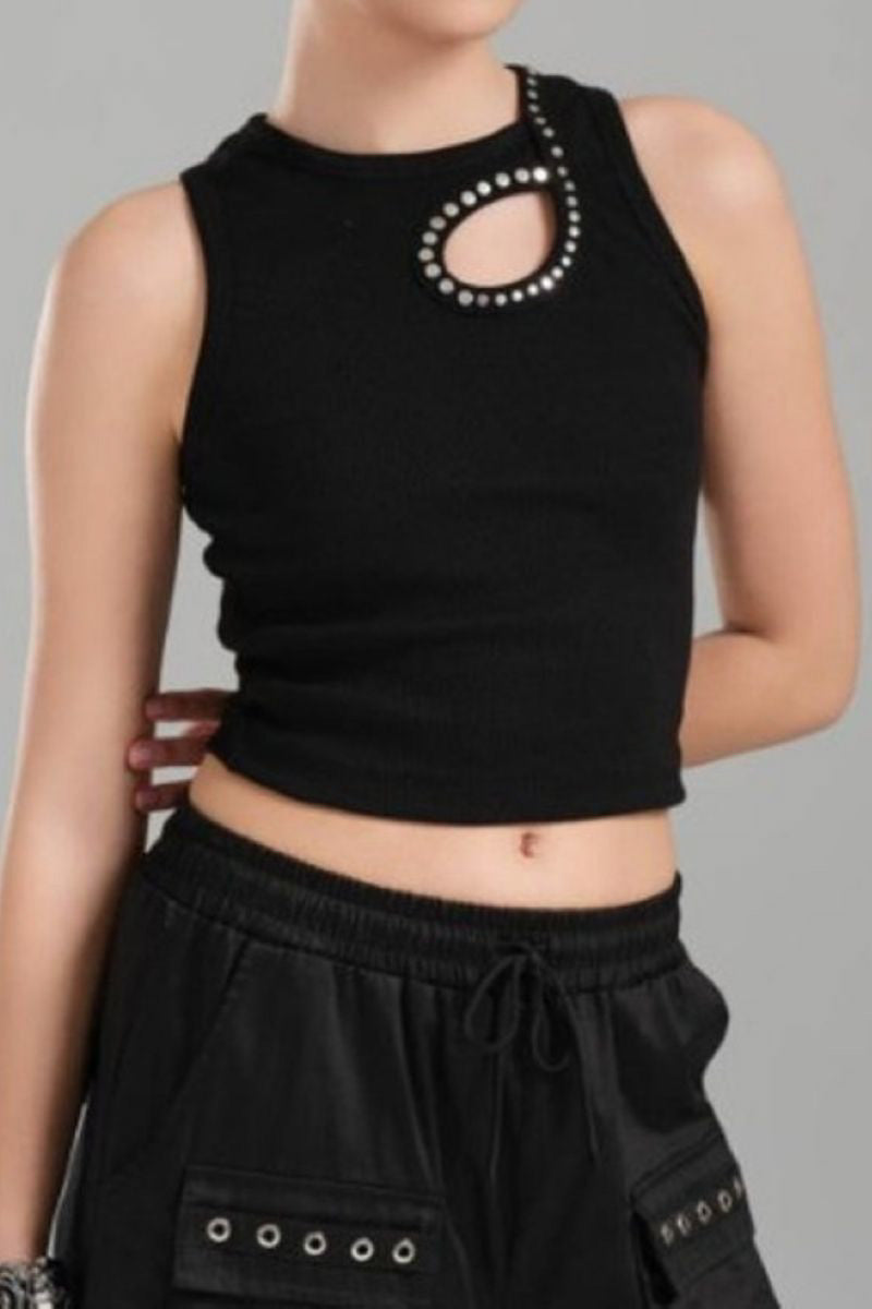 Crop Top Ojal