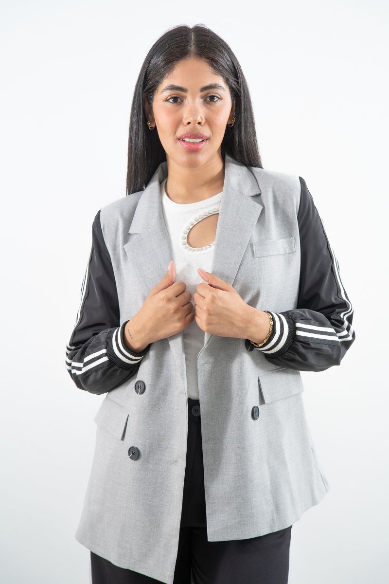 Blazer Clásico con Estilo Deportivo