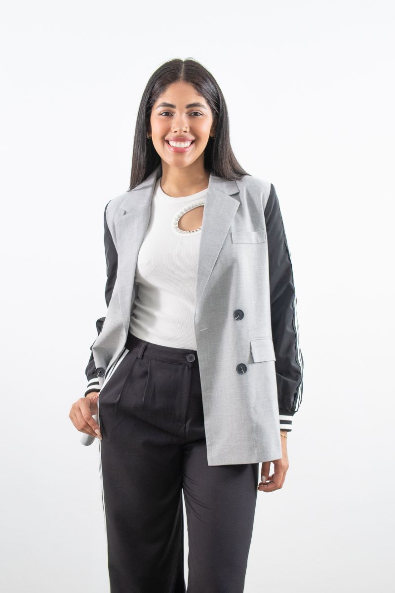 Blazer Clásico con Estilo Deportivo