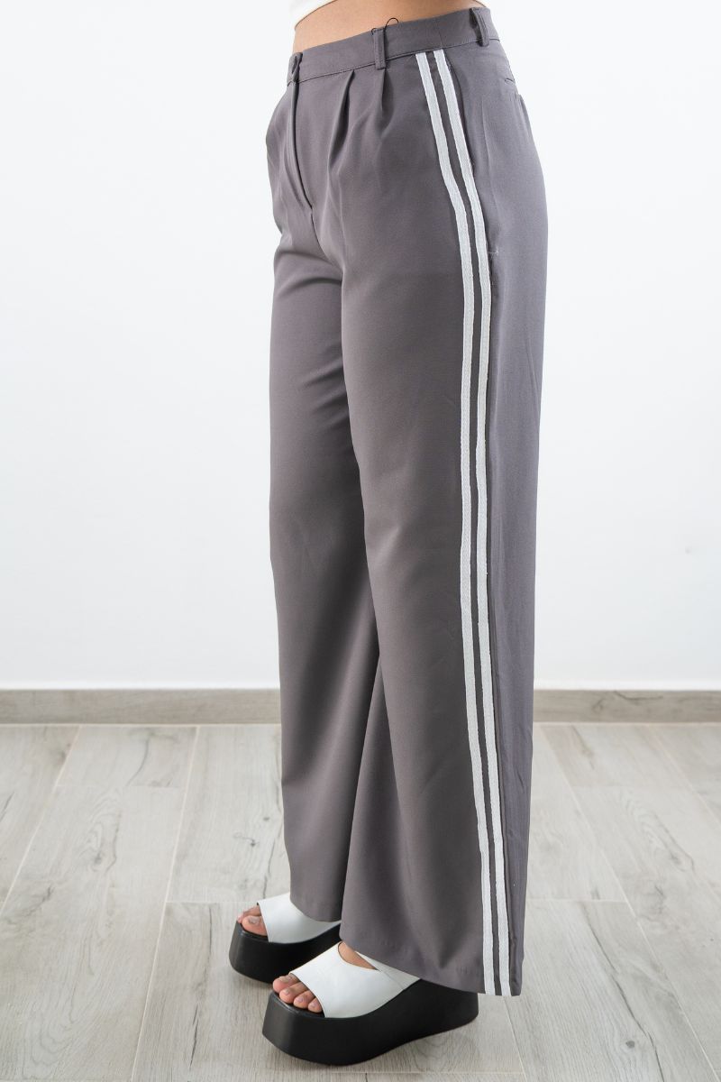 Sports Trousers with Double Side Stripe