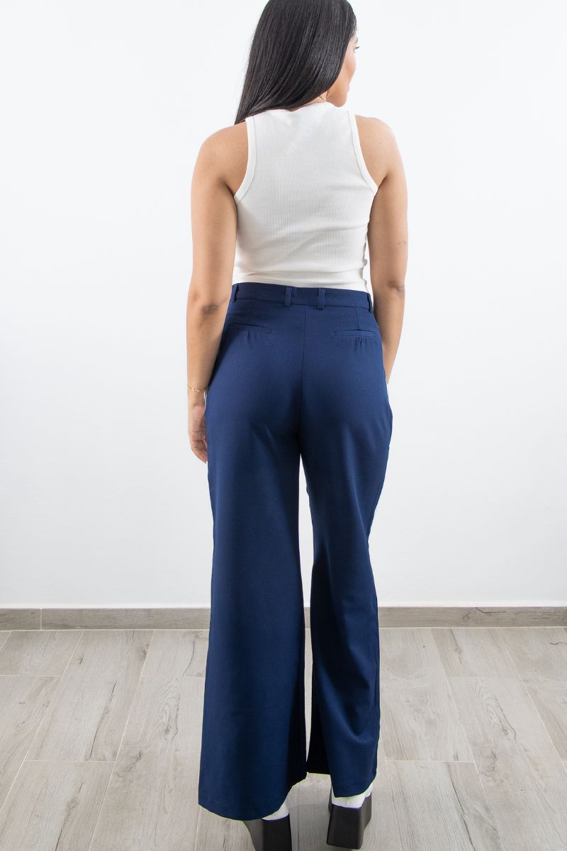 Sports Trousers with Double Side Stripe