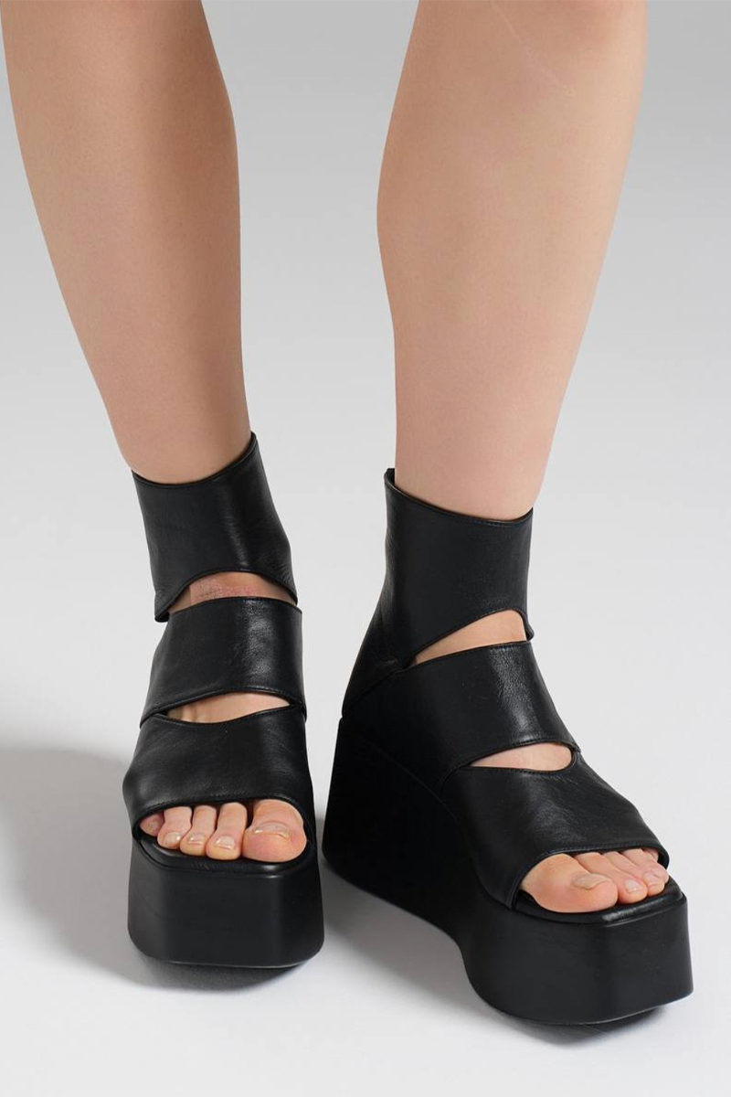 Sandalias Plataforma  Minimalista