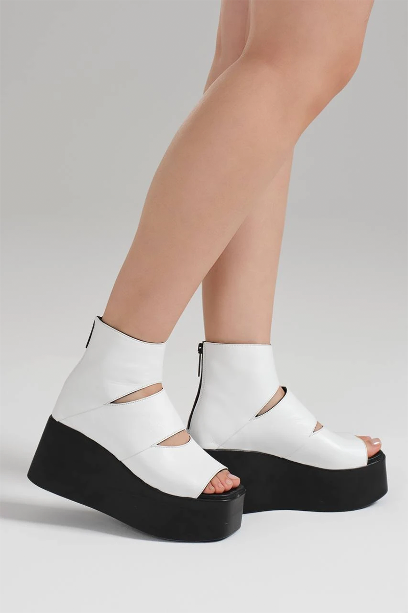 Sandalias Plataforma  Minimalista