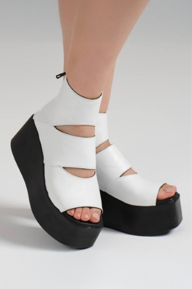 Sandalias Plataforma  Minimalista