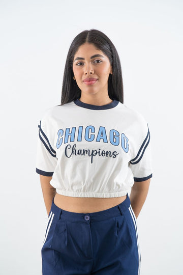 Camiseta Blanca "Chicago Champions"