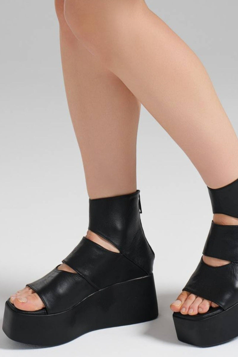Sandalias Plataforma  Minimalista